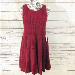 NWT Free People bittersweet combo sweater dress